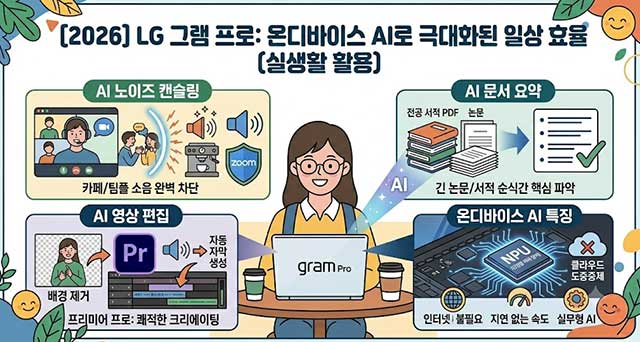 [2026 최신] 대학생 여름방학 노트북 종결자! LG 그램 프로 2026 실사용 리뷰 (feat. 갤럭시북 비교)